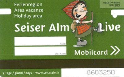 Seiseralm Live Card