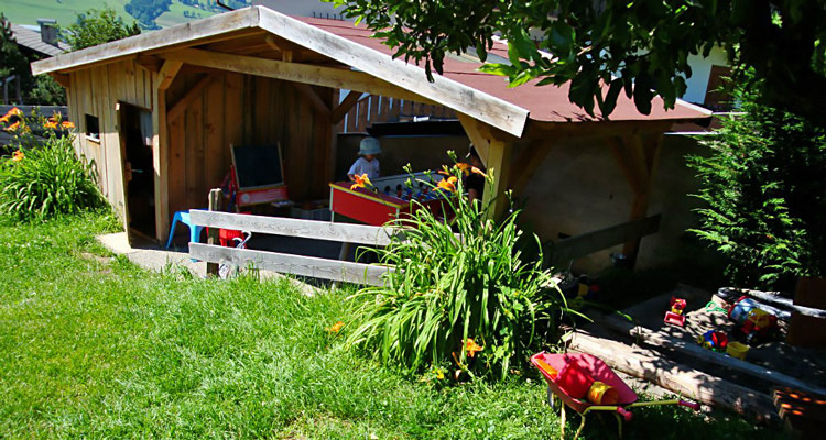 Farm in Völs am Schlern, South Tirol, playing hut