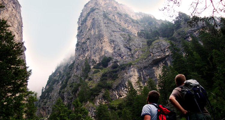 Hiking in South Tirol, mountains