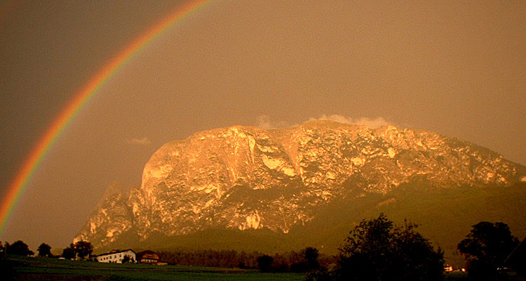 Völs am Schlern, rainbow