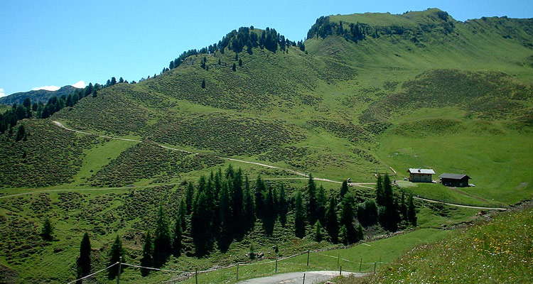 Hiking on the Seiser Alm