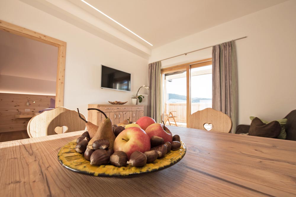 Appartamento vacanze a Fiè allo Sciliar, Alto Adige, soggiorno