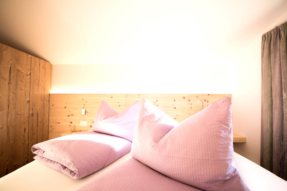 Appartamento vacanze a Fiè allo Sciliar, Alto Adige, letto