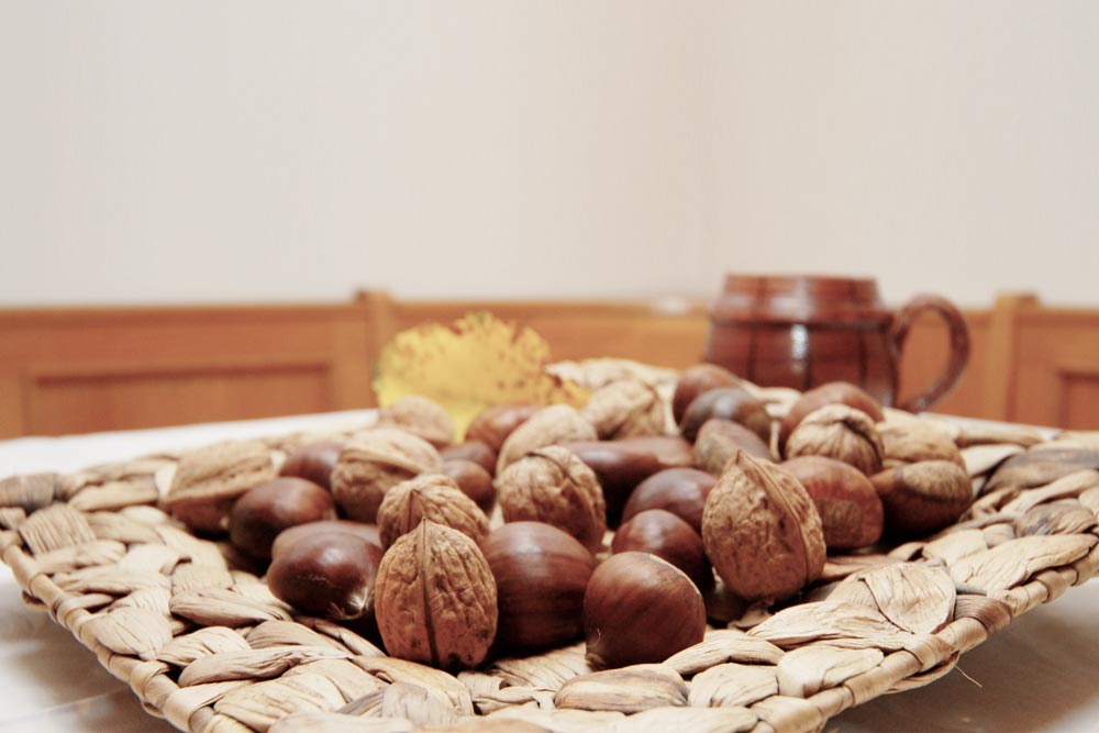 Appartamento vacanze a Fiè allo Sciliar, Alto Adige, castagne