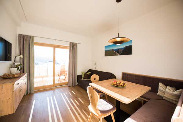 Soggiorno in un appartamento per vacanze al maso Platzer